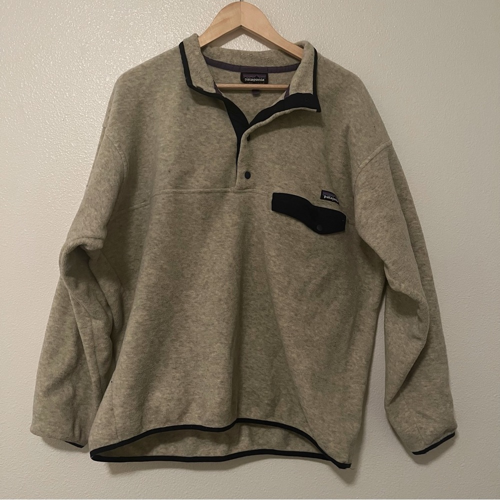 🔥HOT BRAND🔥 Patagonia Synchilla Snap-T Fleece Pullover